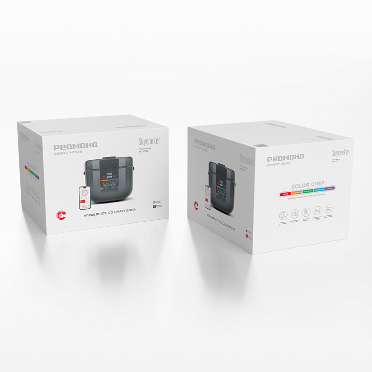 Умная мультиварка РЕДМОНД SkyCooker MC100S (серый) - фото 13 - купить в интернет-магазине Редмонд