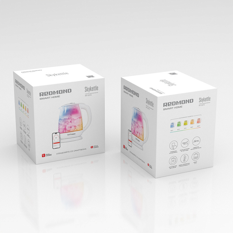 Умный чайник-светильник РЕДМОНД SkyKettle G211S - фото 10 - купить в интернет-магазине Редмонд