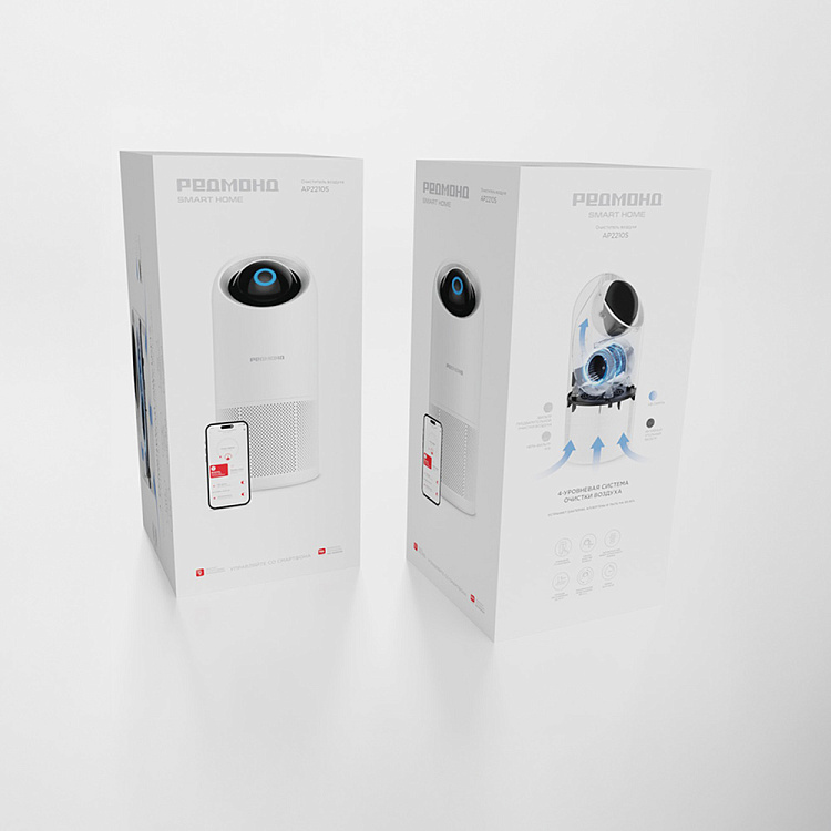 Умный очиститель воздуха РЕДМОНД AP2210S - фото 11 - купить в интернет-магазине Редмонд