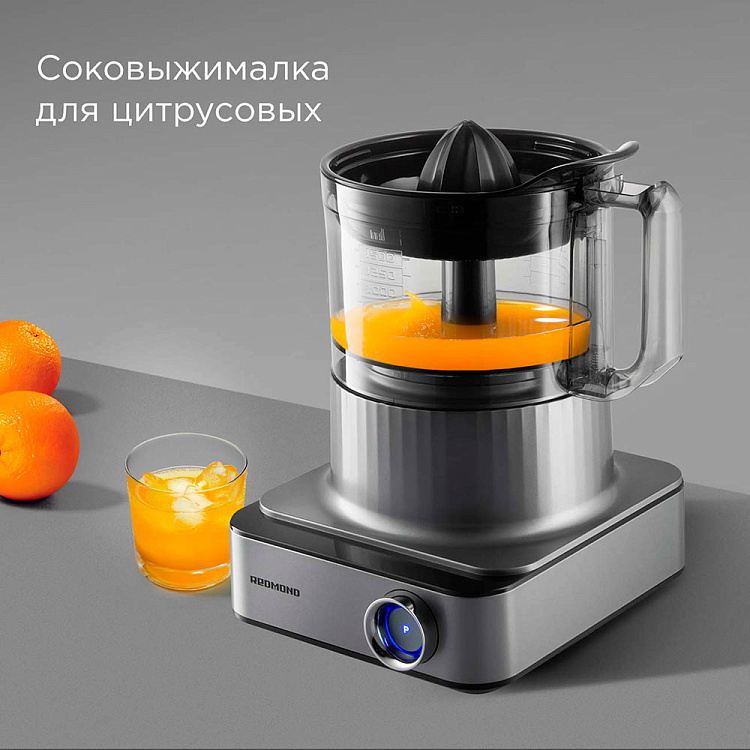 Кухонный комбайн РЕДМОНД FP608 (серый) - фото 3 - купить в интернет-магазине Редмонд