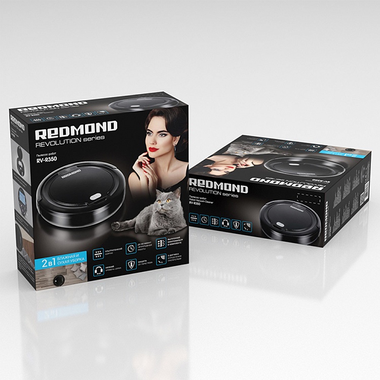 Робот-пылесос REDMOND RV-R350 - фото 10 - купить в интернет-магазине Редмонд