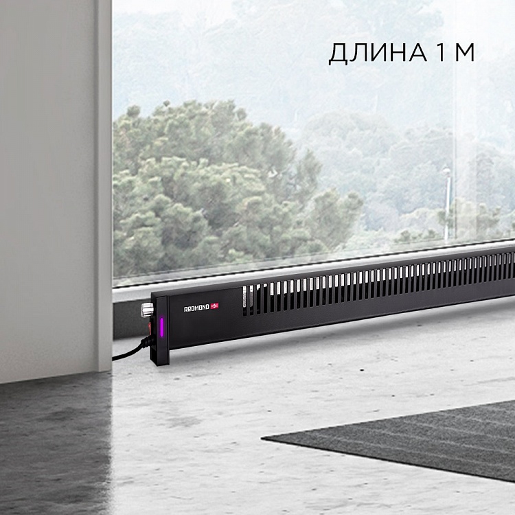 Обогреватель REDMOND SkyHeat 7001S (черный) - фото 2 - купить в интернет-магазине Редмонд