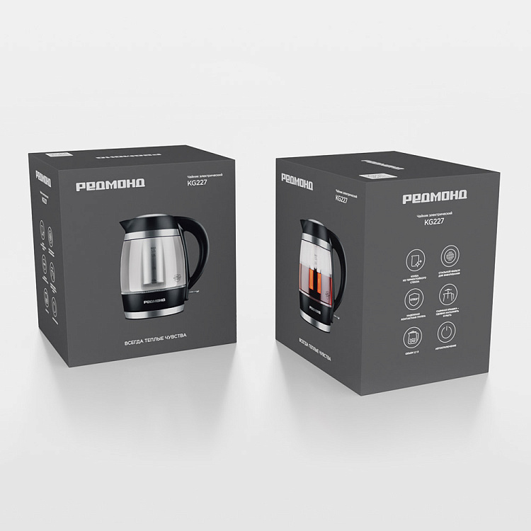 Электрический чайник РЕДМОНД KG227 - фото 9 - купить в интернет-магазине Редмонд