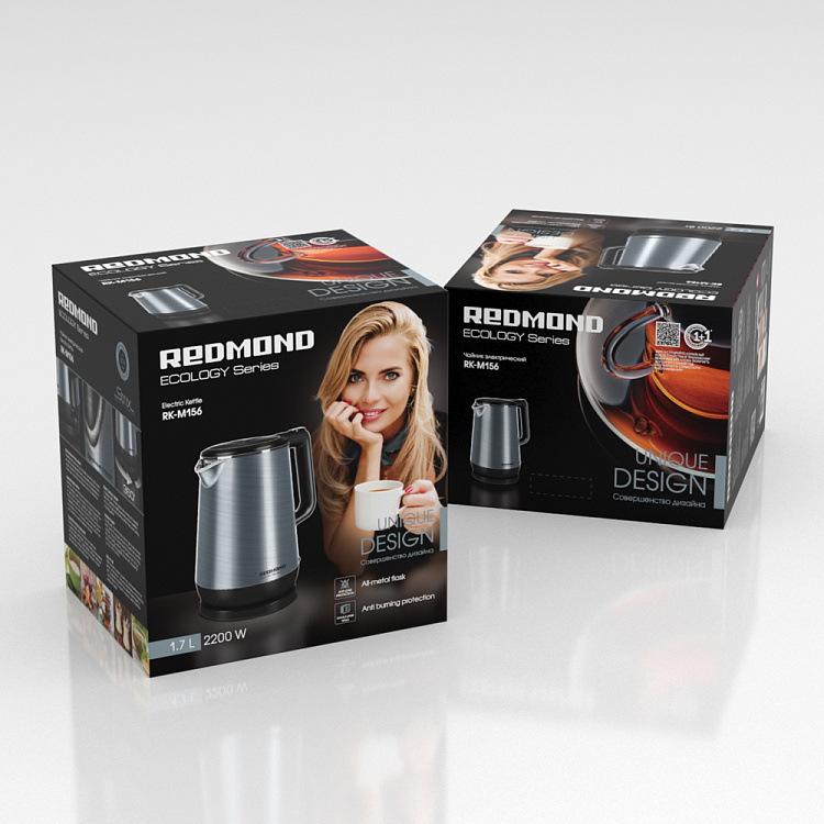 Электрический чайник REDMOND RK-M156 - фото 10 - купить в интернет-магазине Редмонд