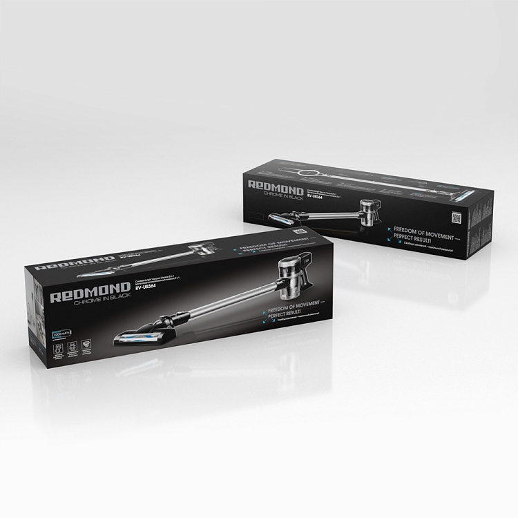 Пылесос вертикальный беспроводной REDMOND RV-UR364 - фото 10 - купить в интернет-магазине Редмонд