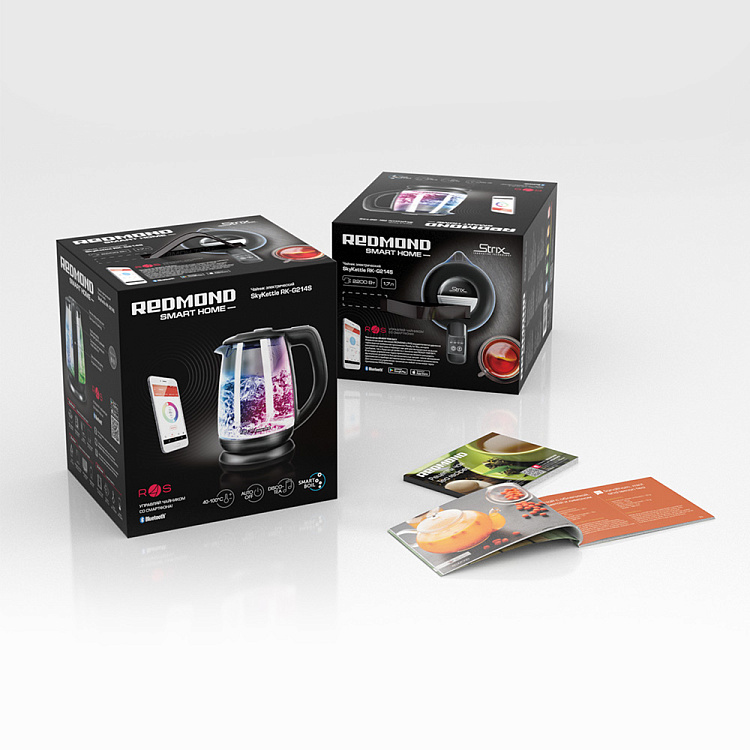 Умный чайник-светильник РЕДМОНД SkyKettle G214S - фото 10 - купить в интернет-магазине Редмонд