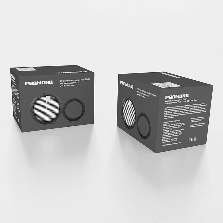 Фильтр воздушный для пылесоса РЕДМОНД FLV3901 - фото 6 - купить в интернет-магазине Редмонд