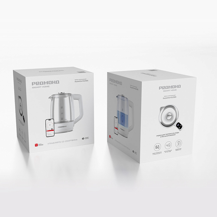 Умный чайник РЕДМОНД SkyKettle KG258S (белый) - фото 11 - купить в интернет-магазине Редмонд