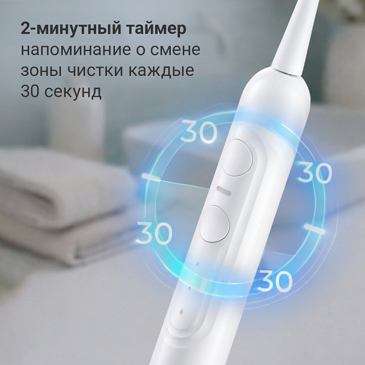 Электрическая зубная щетка РЕДМОНД TB4604 (белый) - фото 7 - купить в интернет-магазине Редмонд