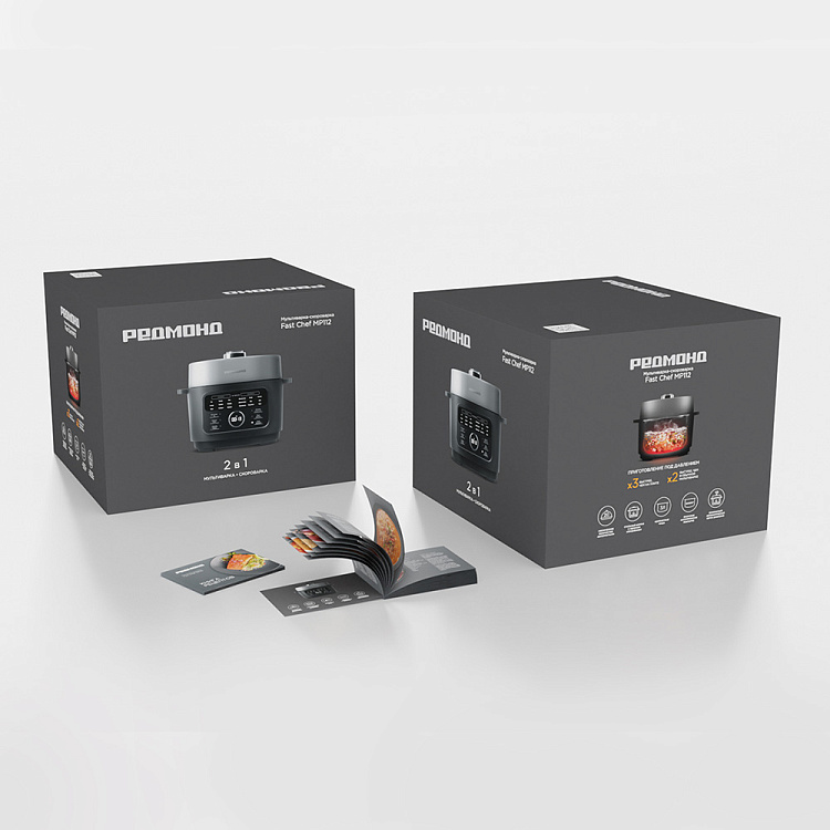 Мультиварка-скороварка РЕДМОНД Fast Chef MP112 - фото 12 - купить в интернет-магазине Редмонд