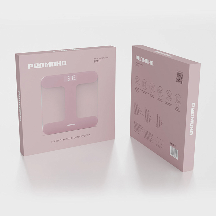 Напольные весы РЕДМОНД SB1811 (розовый) - фото 10 - купить в интернет-магазине Редмонд