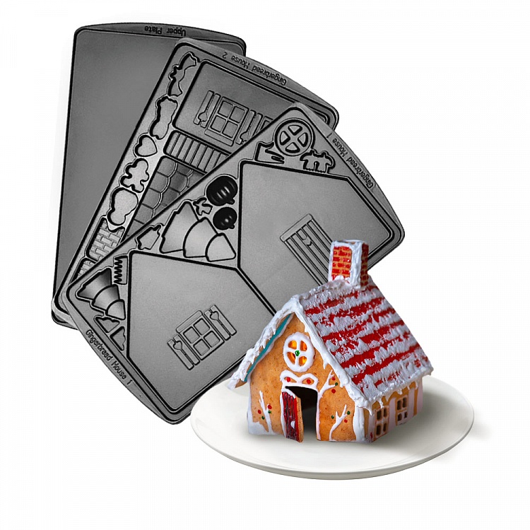 Панель "Домик" для мультипекаря REDMOND (форма для выпечки пряничного домика) RAMB-14 - фото - купить в интернет-магазине Редмонд