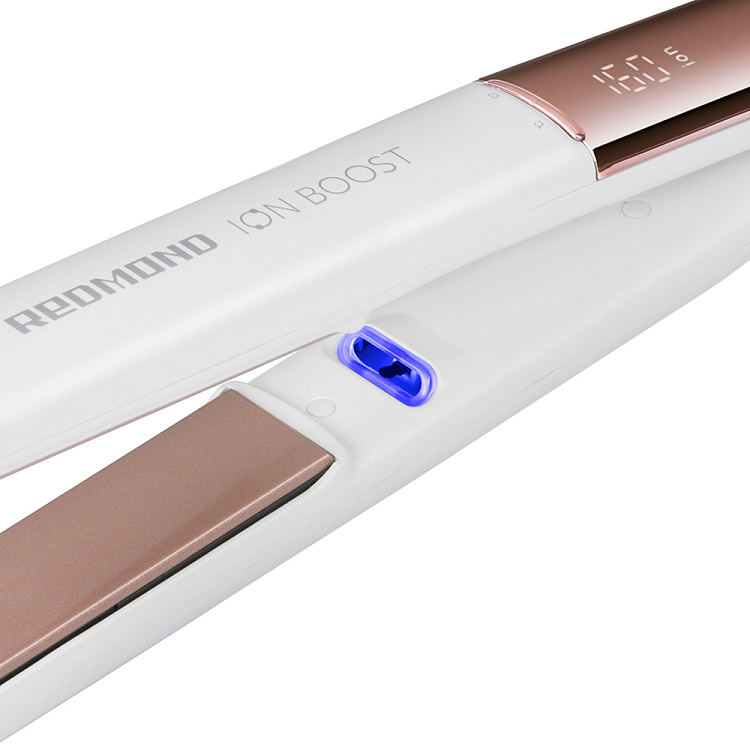 Выпрямитель для волос РЕДМОНД HS1716 (белый) - фото 7 - купить в интернет-магазине Редмонд