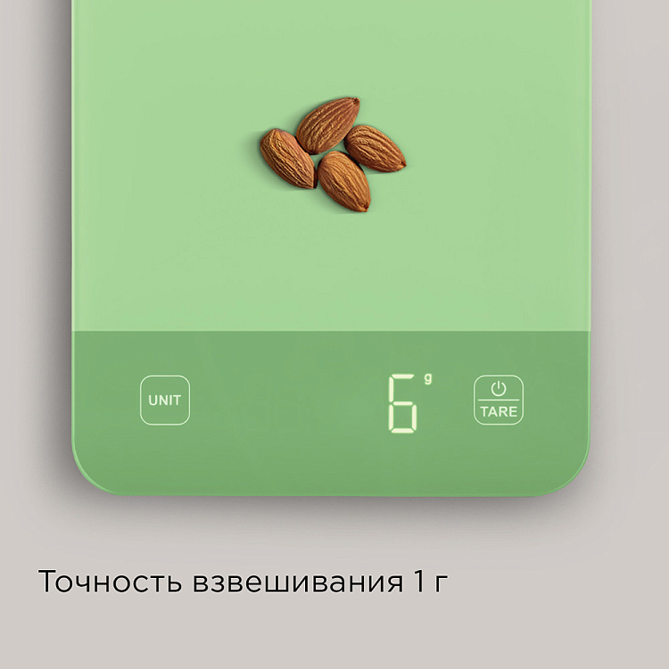 Весы кухонные РЕДМОНД SK1800 (зеленый) - фото 2 - купить в интернет-магазине Редмонд