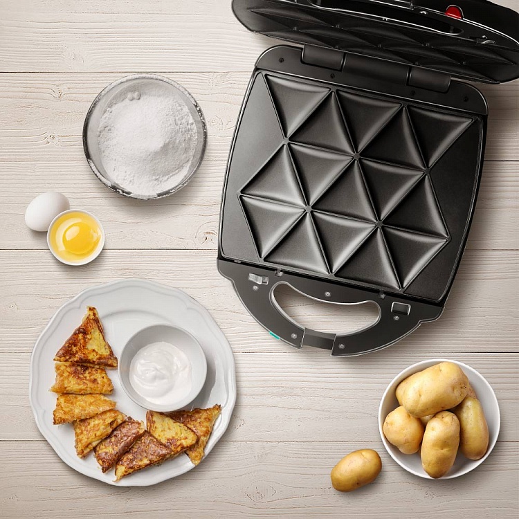 Панель "Треугольник" для мультипекаря REDMOND (форма для сырников и печенья) RAMB-107 - фото 3 - купить в интернет-магазине Редмонд