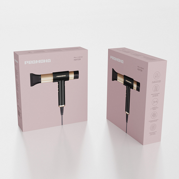 Фен-стайлер РЕДМОНД HD1729 - фото 11 - купить в интернет-магазине Редмонд