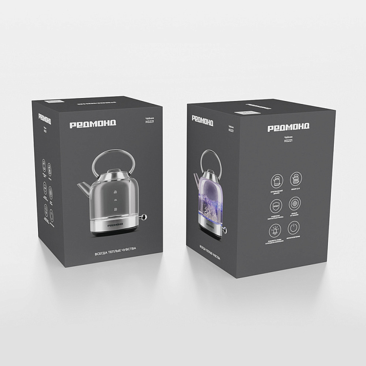 Электрический чайник РЕДМОНД KG221 - фото 9 - купить в интернет-магазине Редмонд