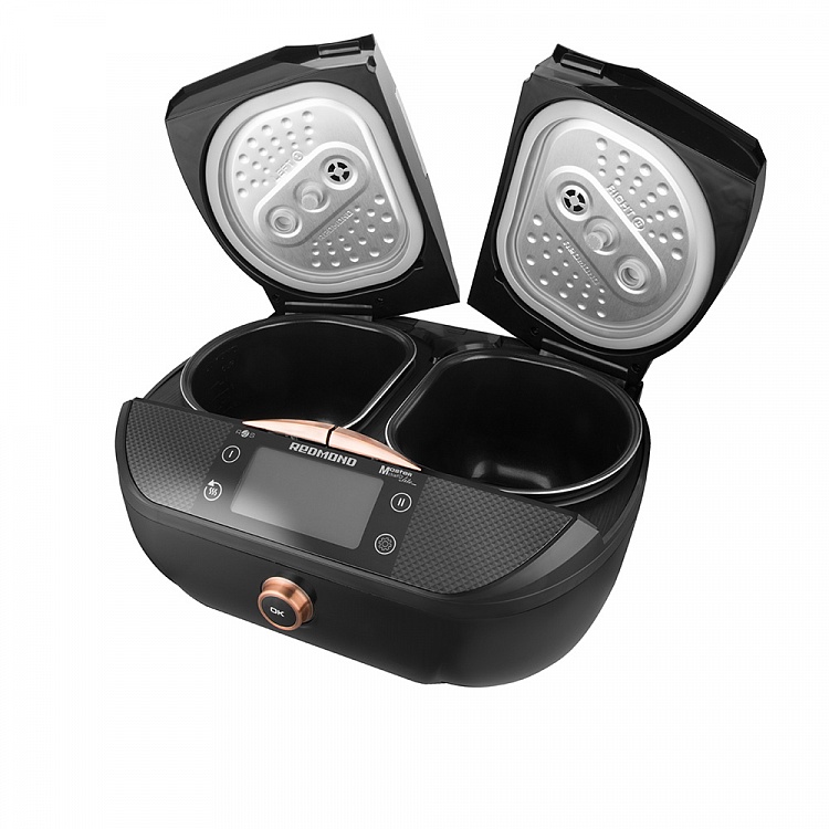 Мультиварка REDMOND SkyCooker CBD100S с двумя чашами - фото 3 - купить в интернет-магазине Редмонд