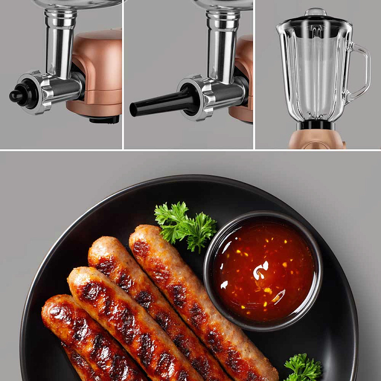 Кухонная машина РЕДМОНД FM615 (бронзовый) - фото 12 - купить в интернет-магазине Редмонд