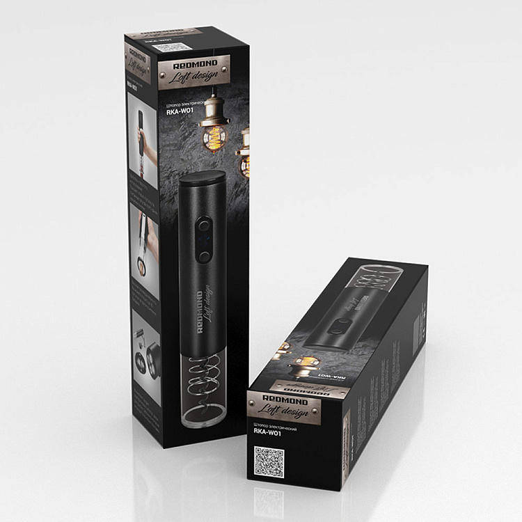 Электрический штопор REDMOND RKA-WO1 - фото 10 - купить в интернет-магазине Редмонд