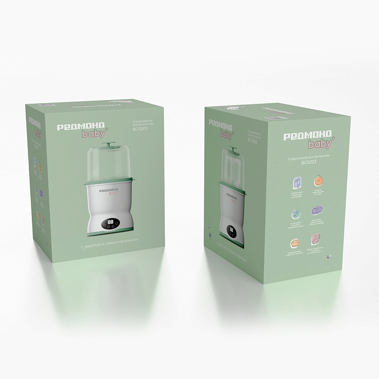 Стерилизатор для бутылочек РЕДМОНД Baby BC5203 - фото 12 - купить в интернет-магазине Редмонд