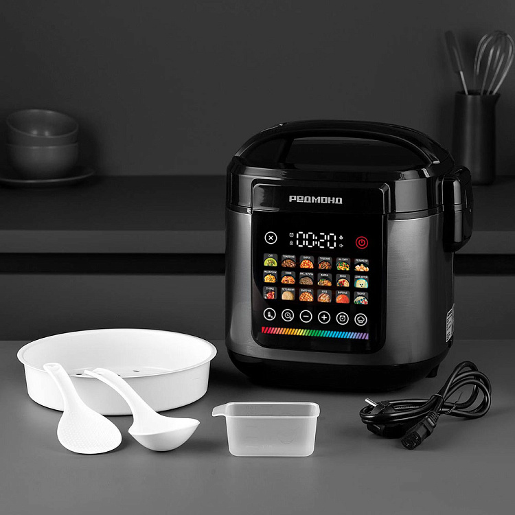 Мультиварка РЕДМОНД MC102 (черный) - фото 11 - купить в интернет-магазине Редмонд