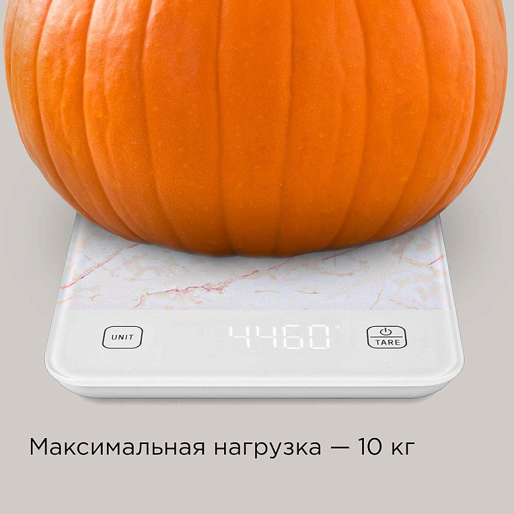 Весы кухонные РЕДМОНД SK1800 (белый мрамор) - фото 4 - купить в интернет-магазине Редмонд