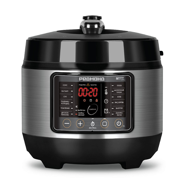 Мультиварка-скороварка РЕДМОНД Fast Chef MP114 (черный) - фото - купить в интернет-магазине Редмонд