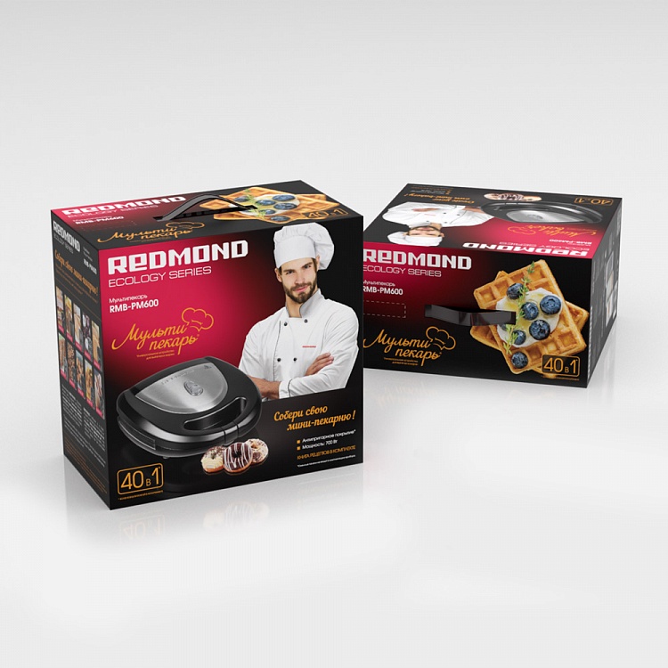Мультипекарь REDMOND RMB-PM600 (без панелей) - фото 7 - купить в интернет-магазине Редмонд