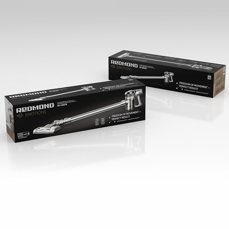 Пылесос вертикальный беспроводной REDMOND RV-UR378 - фото 10 - купить в интернет-магазине Редмонд