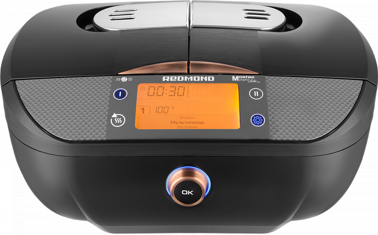 Мультиварка REDMOND SkyCooker CBD100S с двумя чашами - фото - купить в интернет-магазине Редмонд