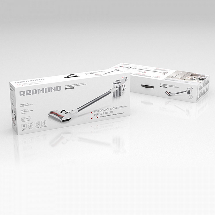 Пылесос вертикальный беспроводной REDMOND RV-UR360 - фото 10 - купить в интернет-магазине Редмонд