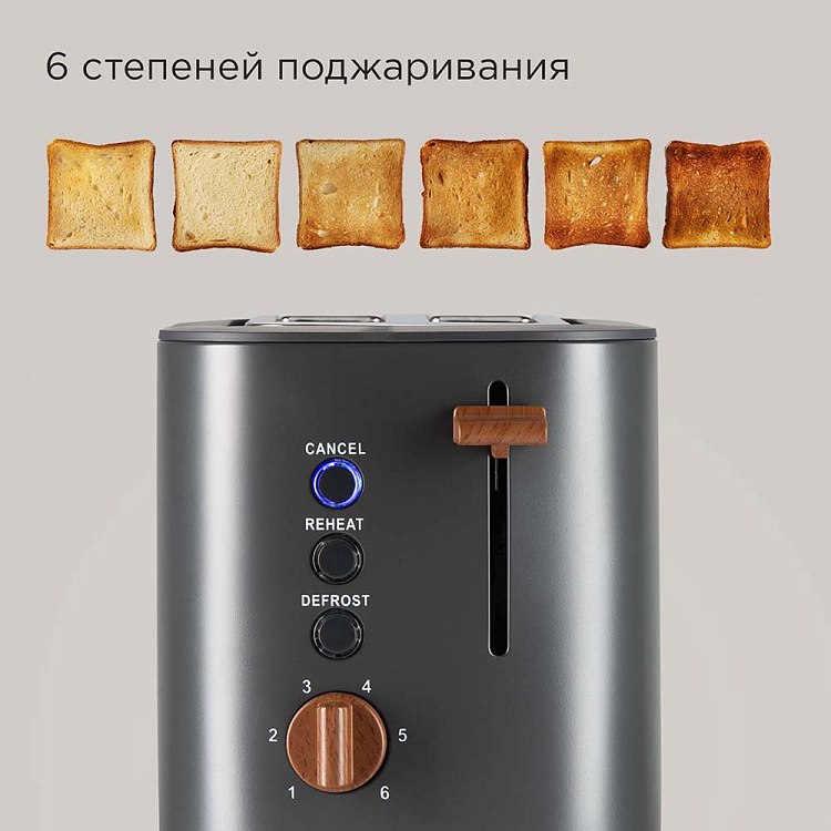 Тостер РЕДМОНД T907 - фото 3 - купить в интернет-магазине Редмонд