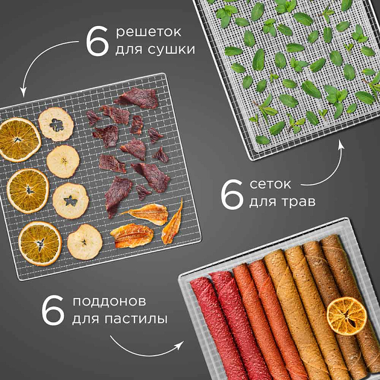 Электросушилка REDMOND FD1105 (бежевый) - фото 5 - купить в интернет-магазине Редмонд