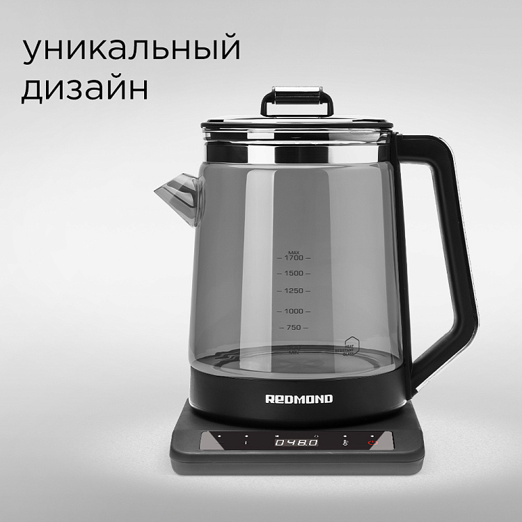 Электрический чайник РЕДМОНД RK-G1310D - фото 2 - купить в интернет-магазине Редмонд