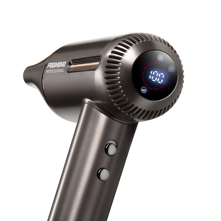 Фен РЕДМОНД HD1700 (серо-коричневый) - фото 9 - купить в интернет-магазине Редмонд