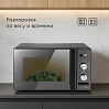 Микроволновая печь редмонд MW2904 (черный/хром), фото