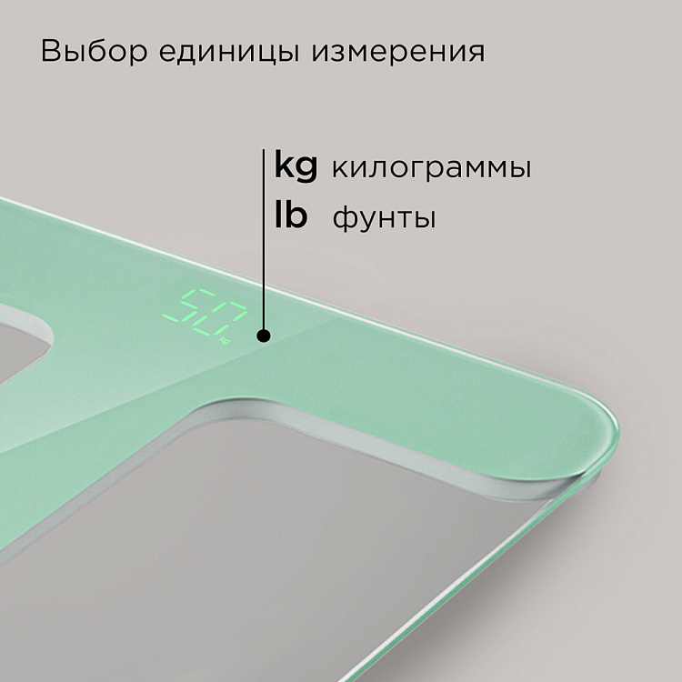 Напольные весы РЕДМОНД SB1811 (зеленый) - фото 7 - купить в интернет-магазине Редмонд
