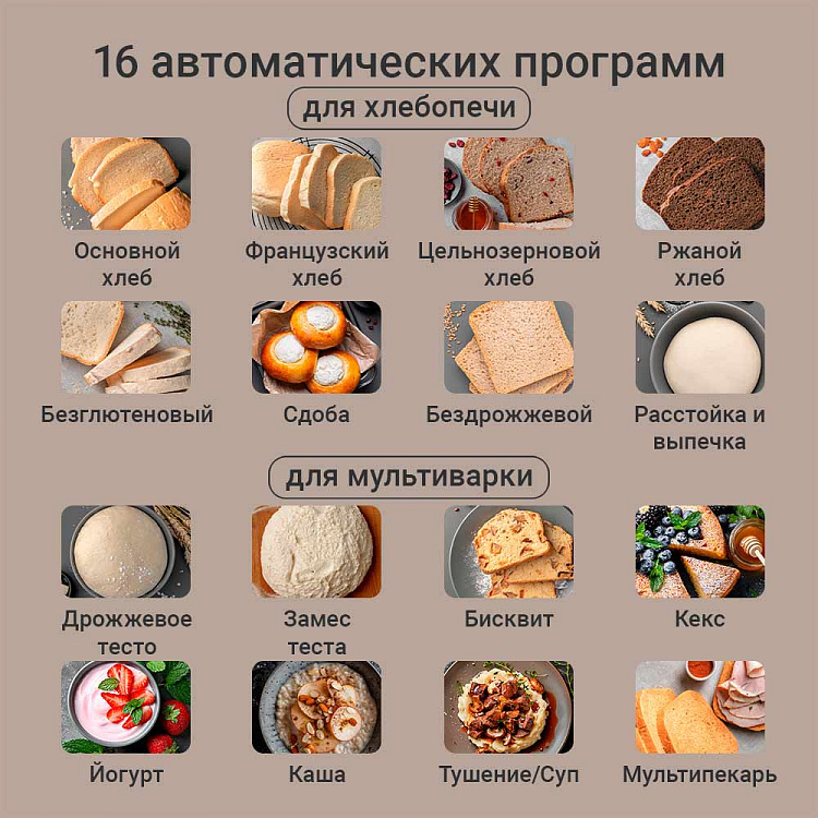 Хлебопечь РЕДМОНД B4550 - фото 3 - купить в интернет-магазине Редмонд