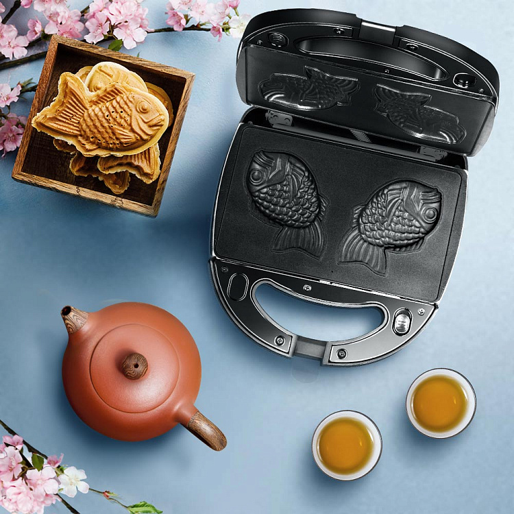 Панель "Рыбка" для мультипекаря РЕДМОНД (форма для выпечки печенья в виде рыбок) RAMB-06 - фото 3 - купить в интернет-магазине Редмонд