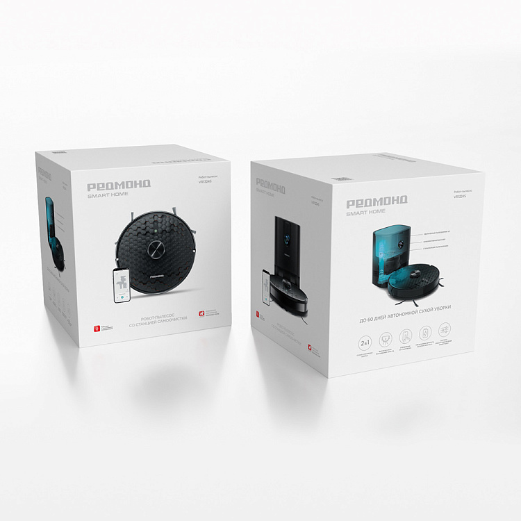 Умный робот-пылесос РЕДМОНД VR1324S WiFi - фото 12 - купить в интернет-магазине Редмонд