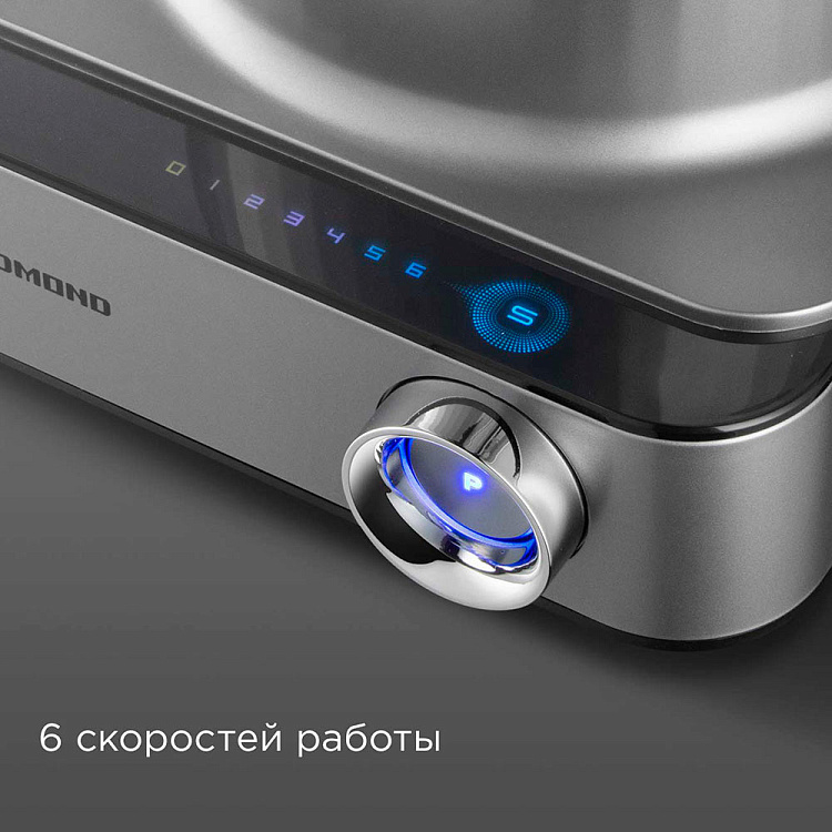 Кухонный комбайн РЕДМОНД FP608 (серый) - фото 8 - купить в интернет-магазине Редмонд