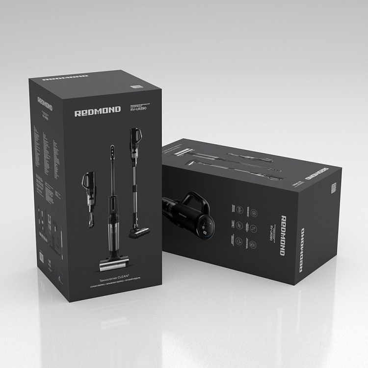 Пылесос моющий беспроводной REDMOND MultiClean RV-UR390 - фото 10 - купить в интернет-магазине Редмонд