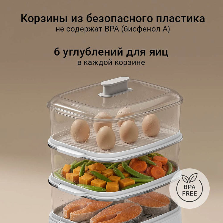 Пароварка РЕДМОНД ST7300 - фото 4 - купить в интернет-магазине Редмонд