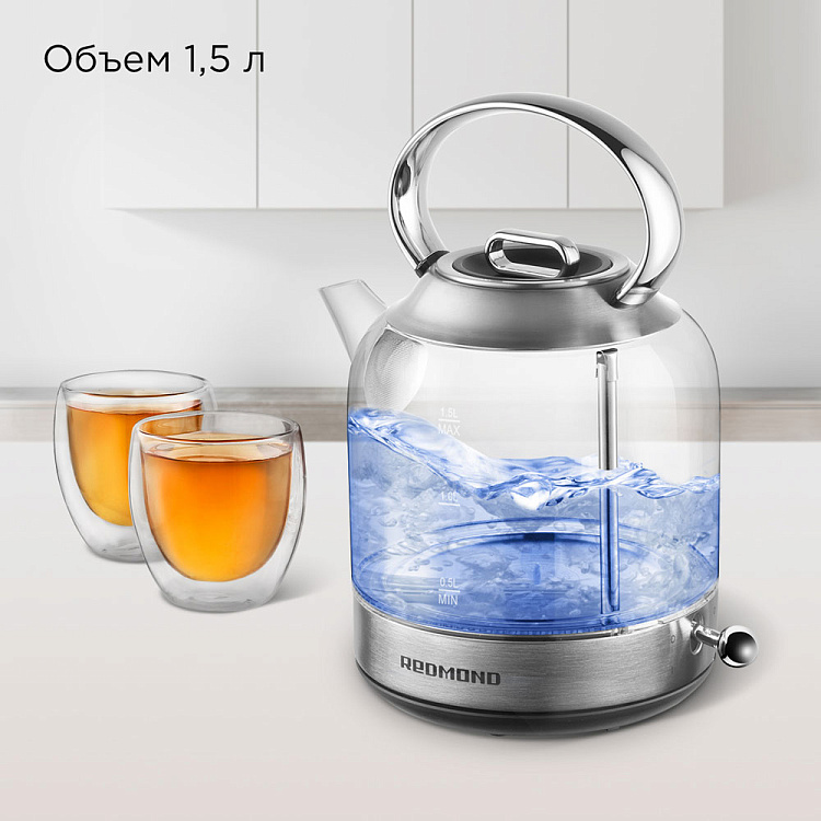 Электрический чайник РЕДМОНД KG221 - фото 3 - купить в интернет-магазине Редмонд