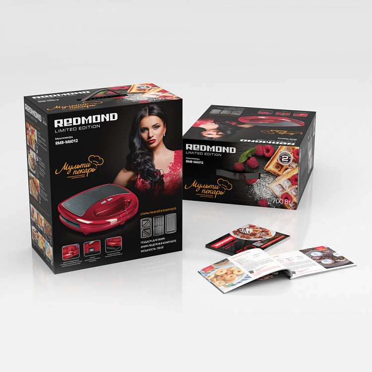 Мультипекарь REDMOND RMB-M6012 Limited Edition - фото 11 - купить в интернет-магазине Редмонд