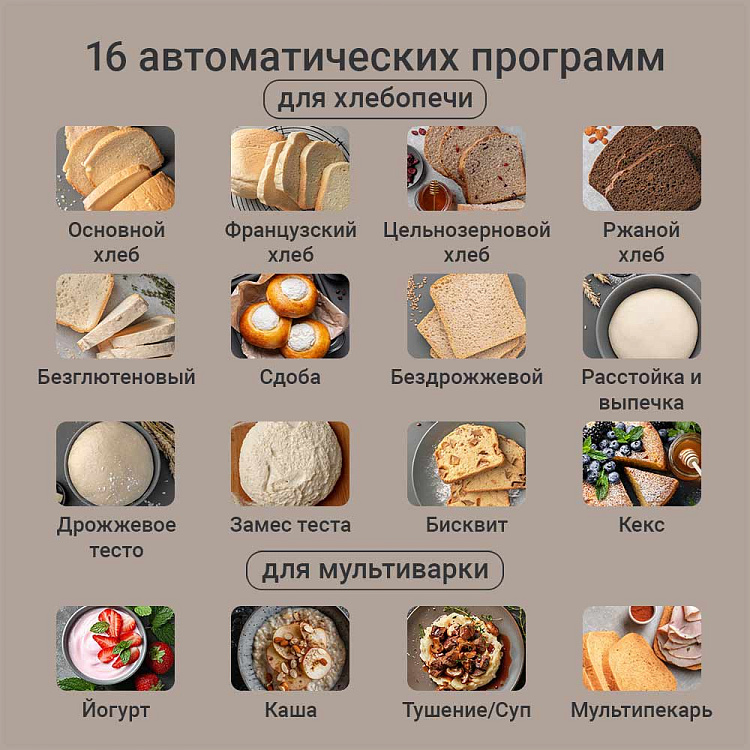 Хлебопечь РЕДМОНД B4550 - фото 3 - купить в интернет-магазине Редмонд