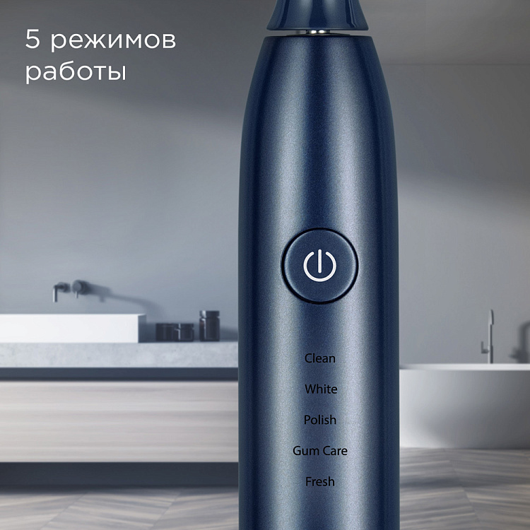 Электрическая зубная щетка РЕДМОНД TB4602 (синий) - фото 9 - купить в интернет-магазине Редмонд