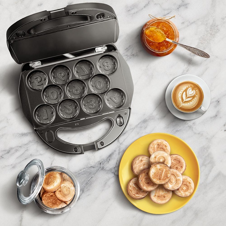 Панель "Цифры в круге" для мультипекаря REDMOND (форма для выпечки печенья и пряников) RAMB-32 - фото 3 - купить в интернет-магазине Редмонд