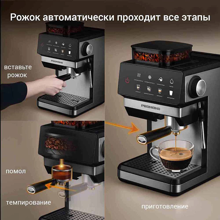Кофейная станция РЕДМОНД CM743 - фото 3 - купить в интернет-магазине Редмонд